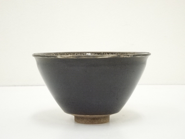 ♥茶入　天目釉　茶入れ　茶道具　骨董　古玩 ♥茶入 天目釉 茶入れ 茶道具 骨董 古玩